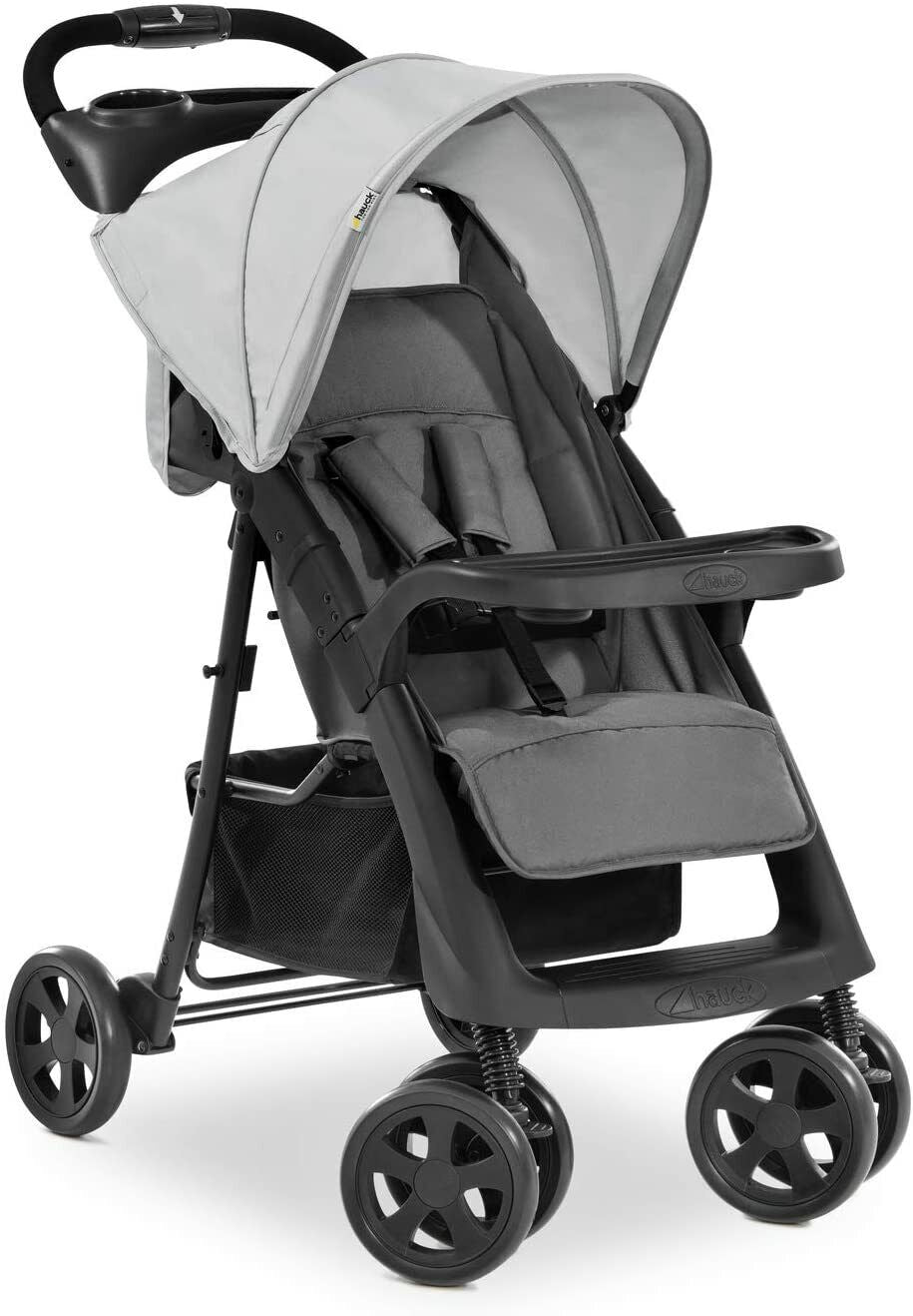 Hauck Shopper Neo II Pushchair Pram Buggy Stroller Grey+Raincover 