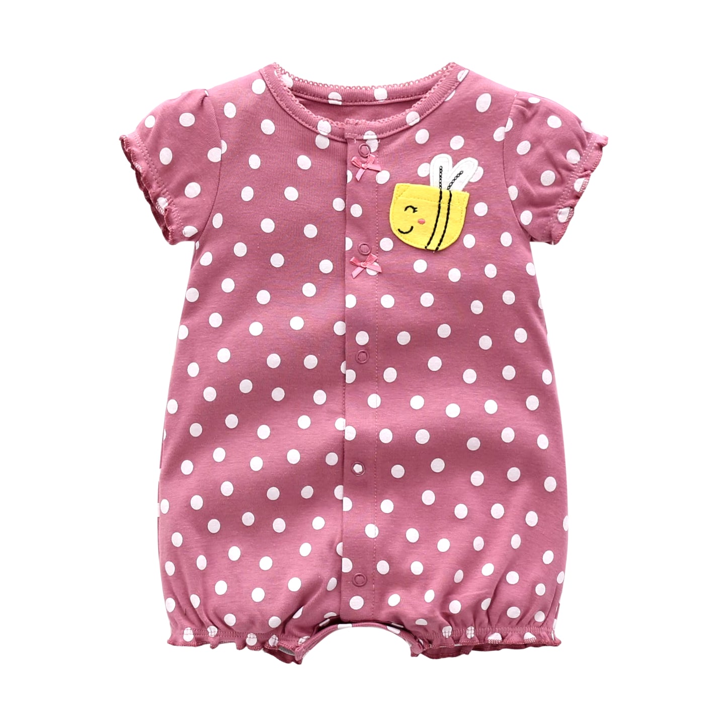 Summer Brands Newborn Baby Rompers Short Sleeve Cartoon Cotton Jumpsuits Baby Infant Baby Clothes for Girls Boys' Clothing Sets