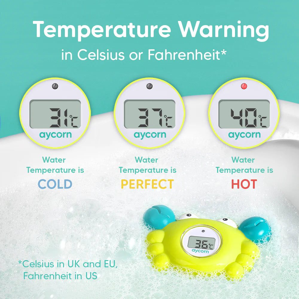 Baby Bath and Room Thermometer