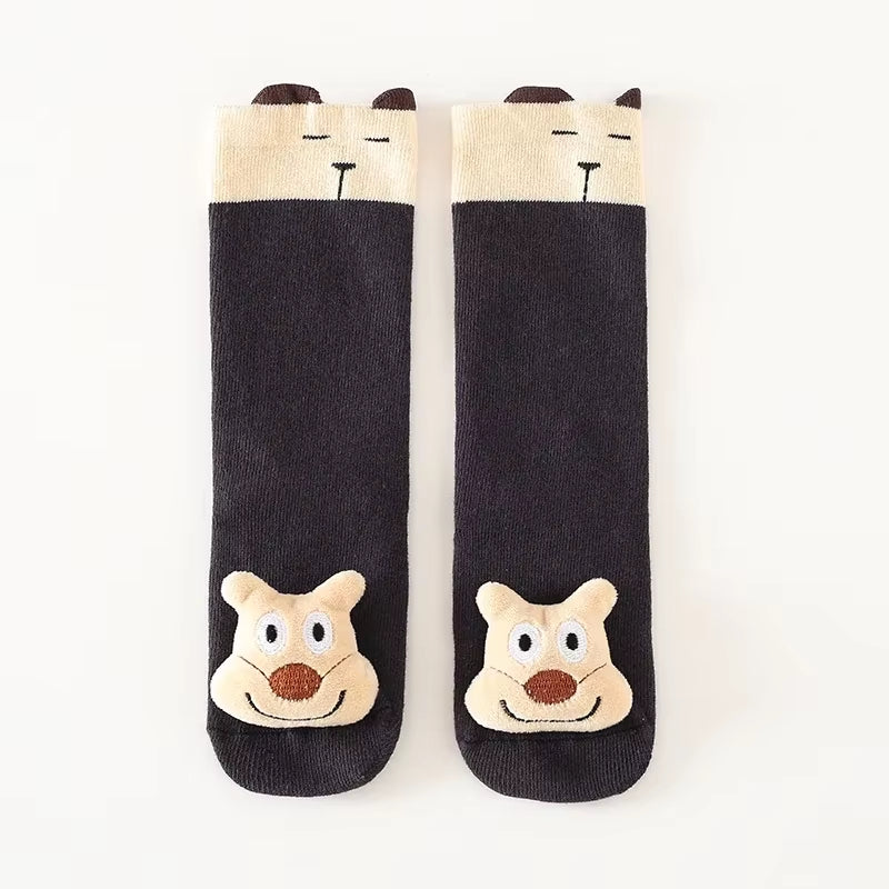 Non-Slip Toddler Knee High Socks