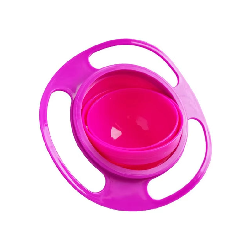 Gyro Bowl 360 Rotate Spill-Proof Bowl 