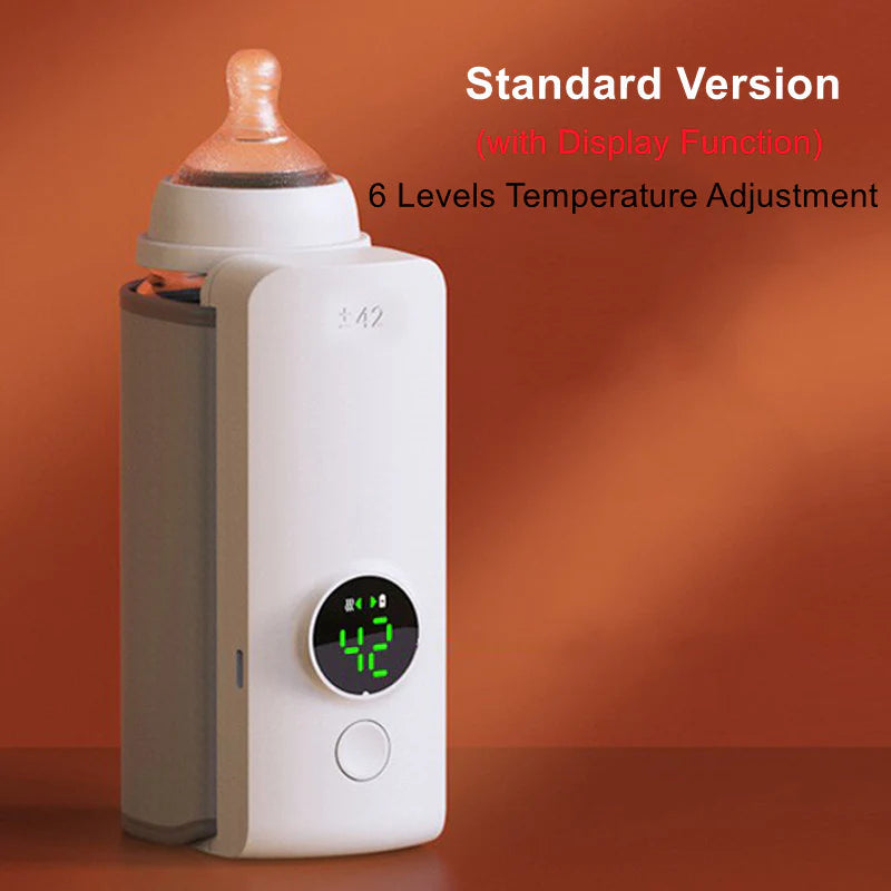 Portable Wireless Rechargeable Baby Bottle Warmer 