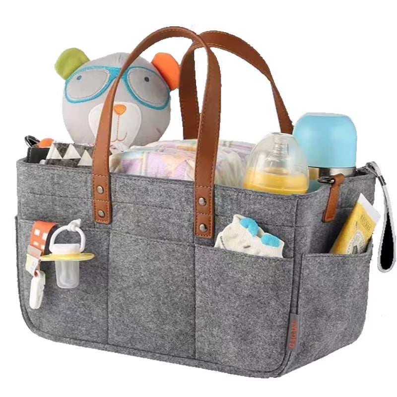 Baby Felt Storage Nursery Organiser Basket