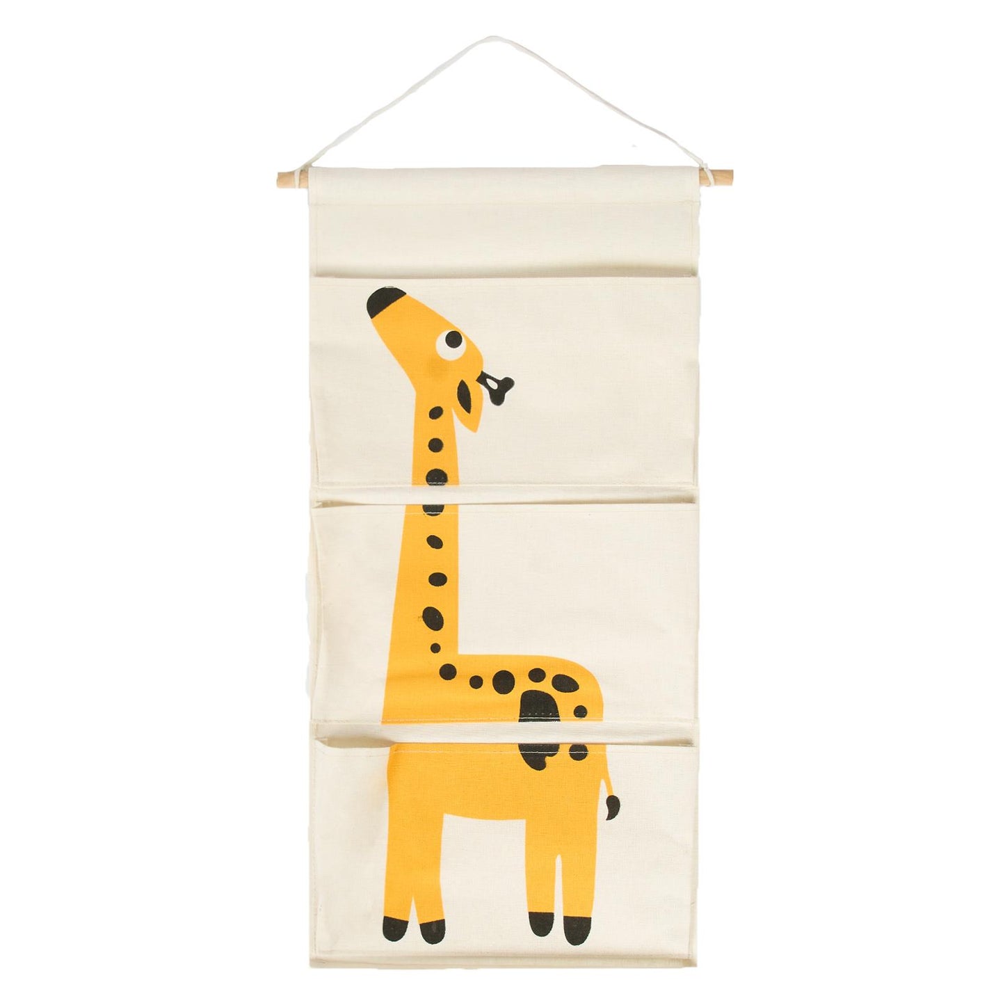 Animal Hanging Storage Pockets Pouch Kids Room Nursery Clothes Books Shoe Tidy