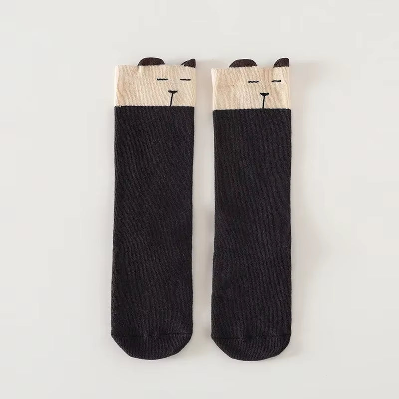 Non-Slip Toddler Knee High Socks