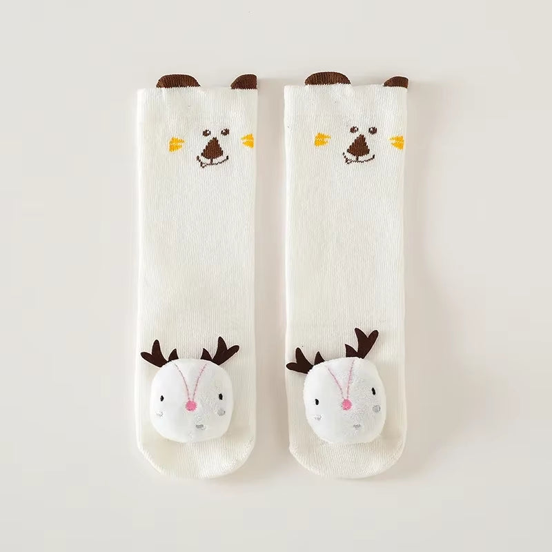 Non-Slip Toddler Knee High Socks